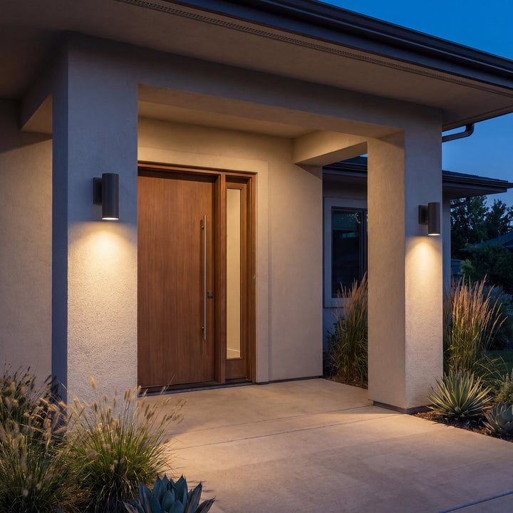 Savoy House Kelley Outdoor Wall Lantern in Matte Black - Model 5-CYL