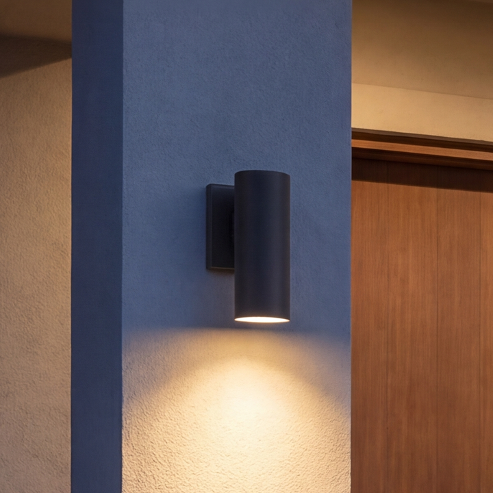 Savoy House Kelley Outdoor Wall Lantern in Matte Black - Model 5-CYL