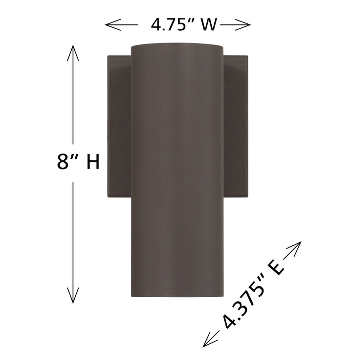 Savoy House Kelley Outdoor Wall Lantern in Bronze - Model 5-CYL
