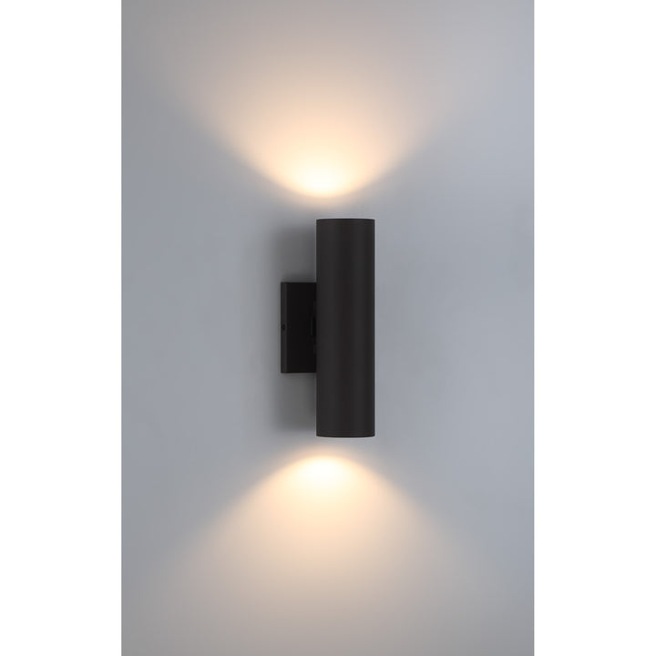 Savoy House Kelley Outdoor Wall Lantern in Matte Black - Model 5-CYL