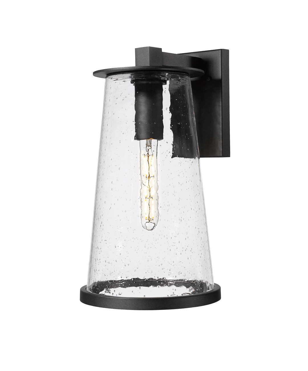 Z-Lite Bar Harbor 5004B-BK 1 Light Outdoor Wall Light