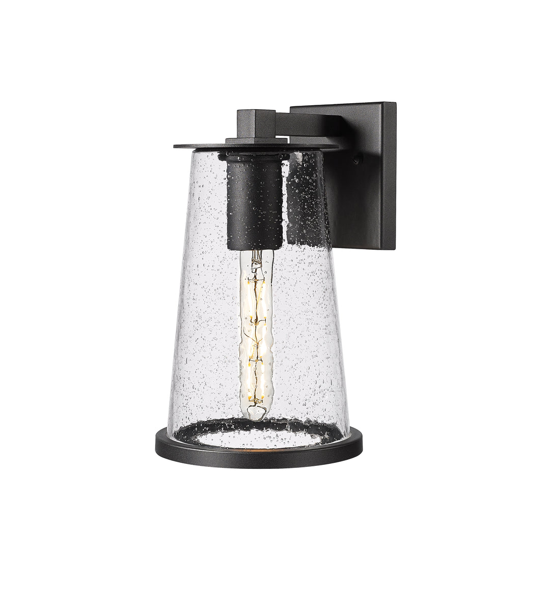 Z-Lite Bar Harbor 5004M-BK 1 Light Outdoor Wall Light