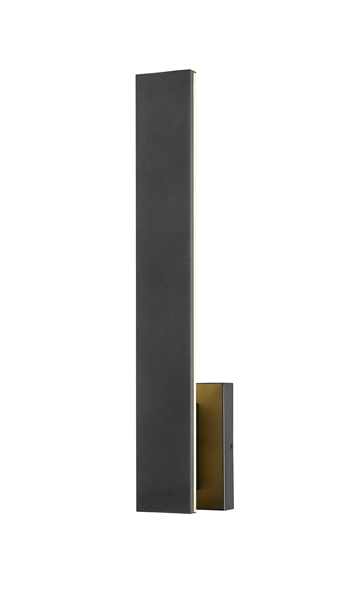Z-Lite Stylet 5007-24BK-LED 2 Light Outdoor Wall Light