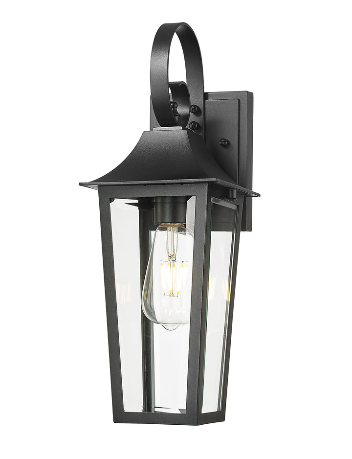 Z-Lite Gannon 5008S-BK 1 Light Outdoor Wall Light