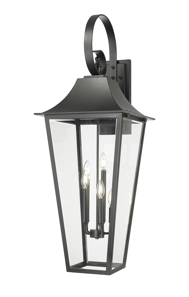 Z-Lite Gannon 5008XXL-BK 5 Light Outdoor Wall Light