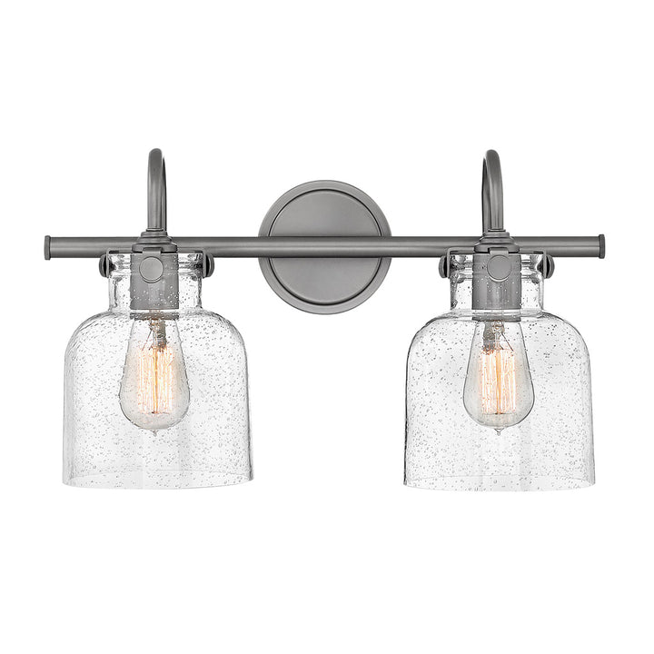 Hinkley Congress Bath Bar Vanity Lights Hinkley Antique Nickel 9.0x19.0x11.25 