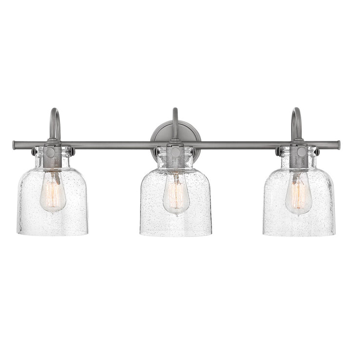 Hinkley Congress Bath Bar Vanity Lights Hinkley Antique Nickel 9.0x29.5x11.25 