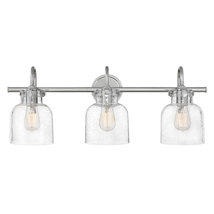 Hinkley Congress Bath Bar Vanity Lights Hinkley Chrome 9.0x29.5x11.25 