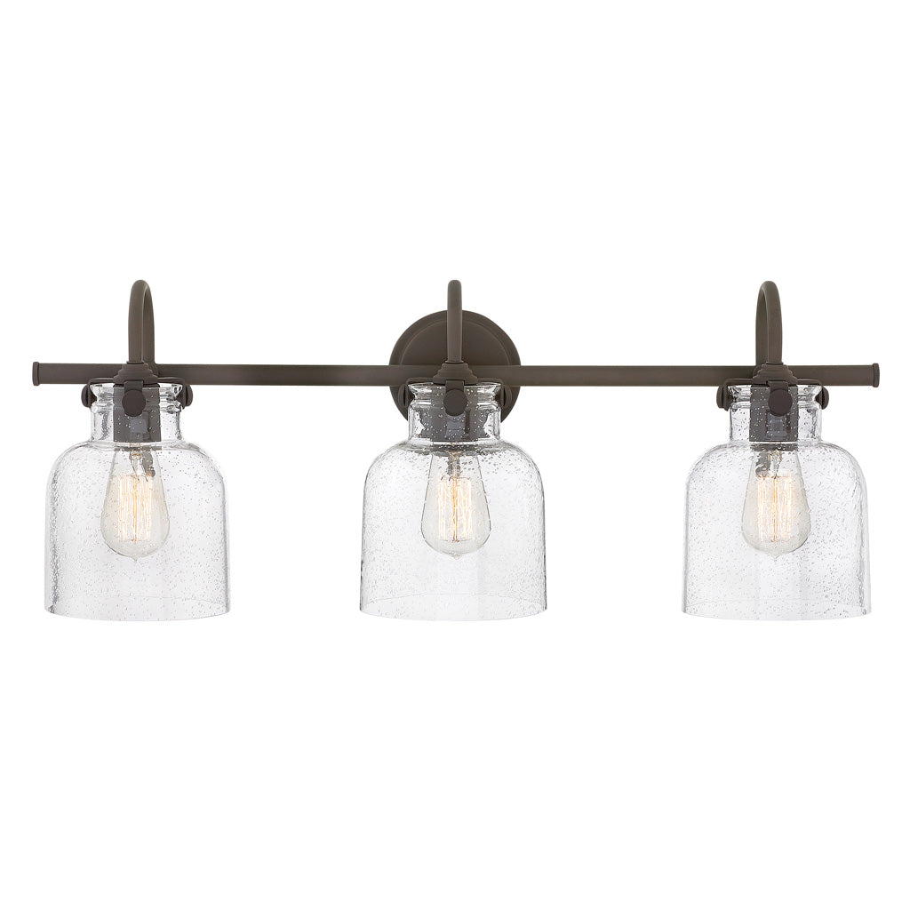 Hinkley Congress Bath Bar Vanity Lights Hinkley Oil Rubbed Bronze 9.0x29.5x11.25 