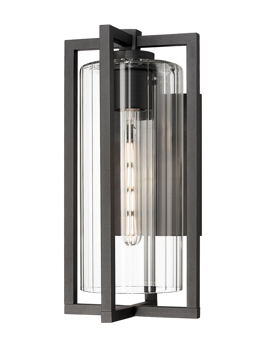 Z-Lite Aura 5013M-BK 1 Light Outdoor Wall Light