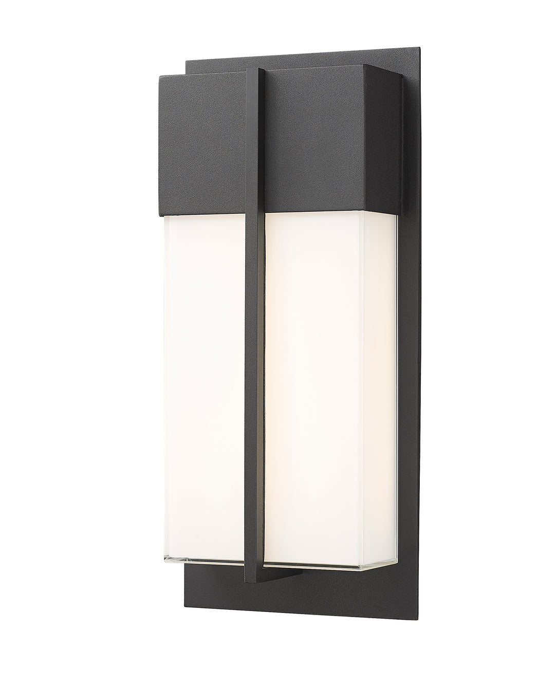 Z-Lite Nyx 5014S-BK-LED 2 Light Outdoor Wall Light