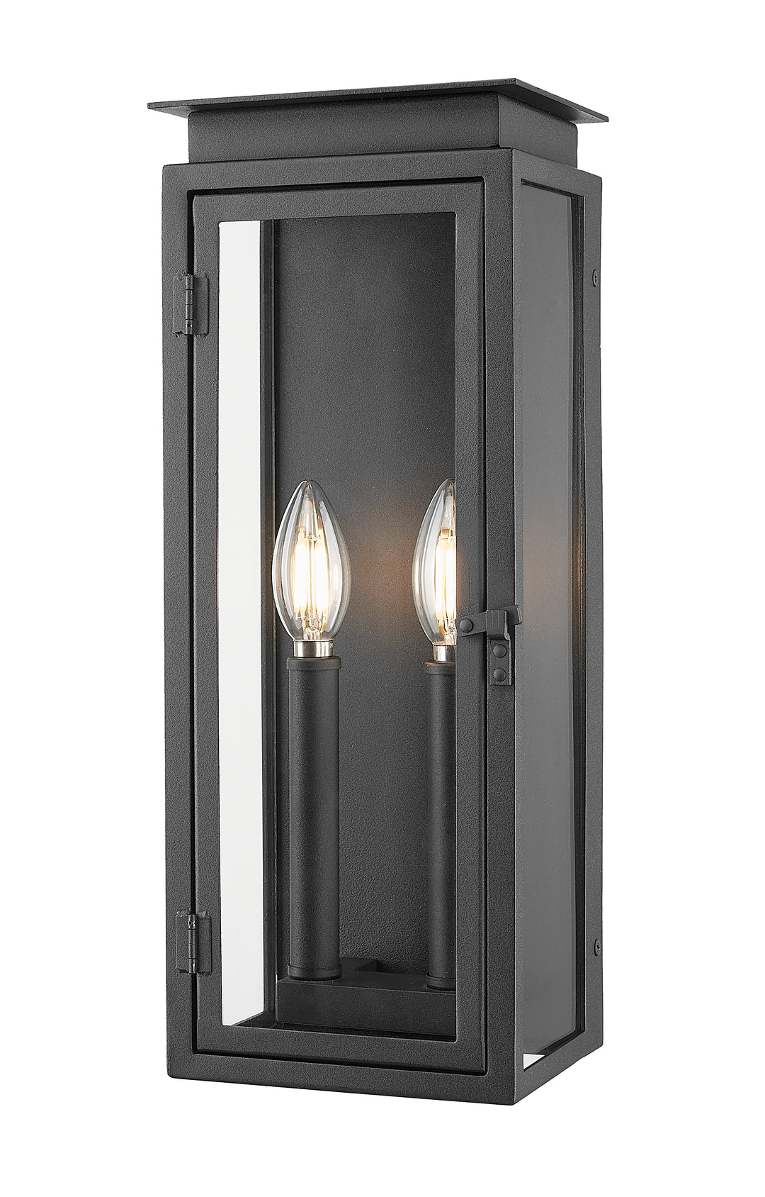 Z-Lite Nova 5018S-BK 2 Light Outdoor Wall Light