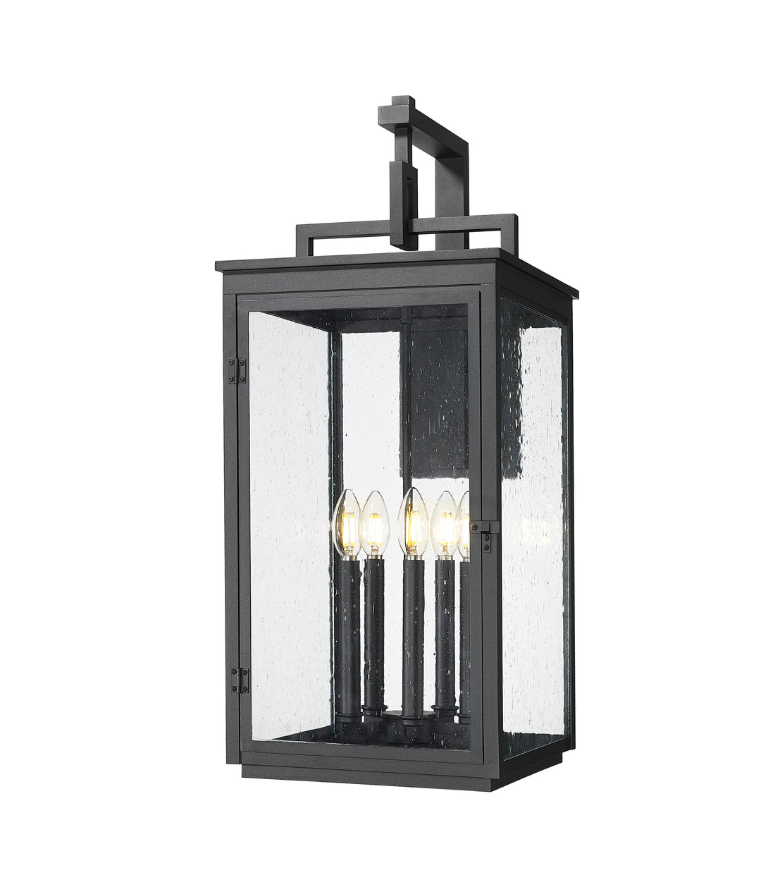 Z-Lite Hartwell 5019XL-BK 5 Light Outdoor Wall Light