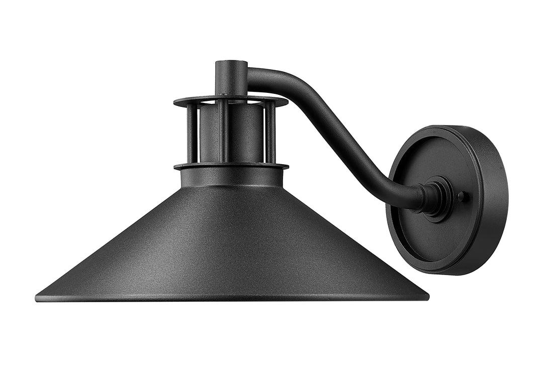 Z-Lite RLM 5022M-BK 1 Light Outdoor Wall Light