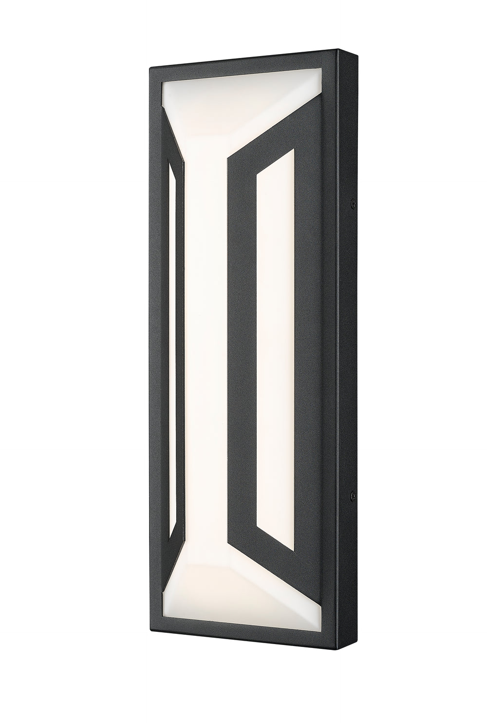 Z-Lite Banff 5028M-BK-LED 2 Light Outdoor Wall Light