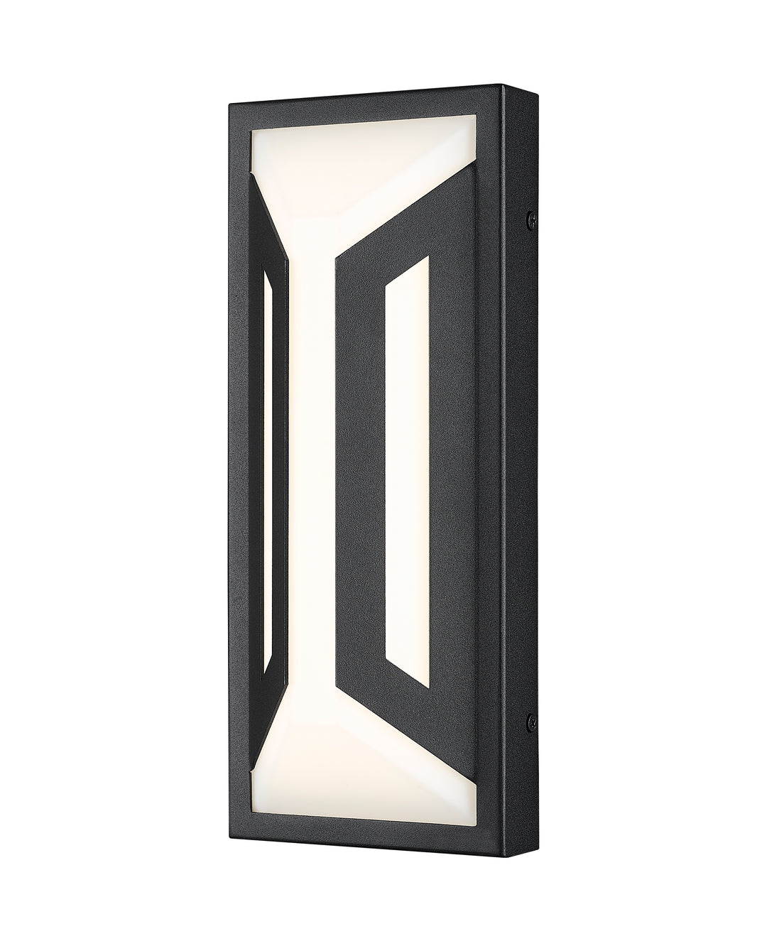Z-Lite Banff 5028S-BK-LED 2 Light Outdoor Wall Light