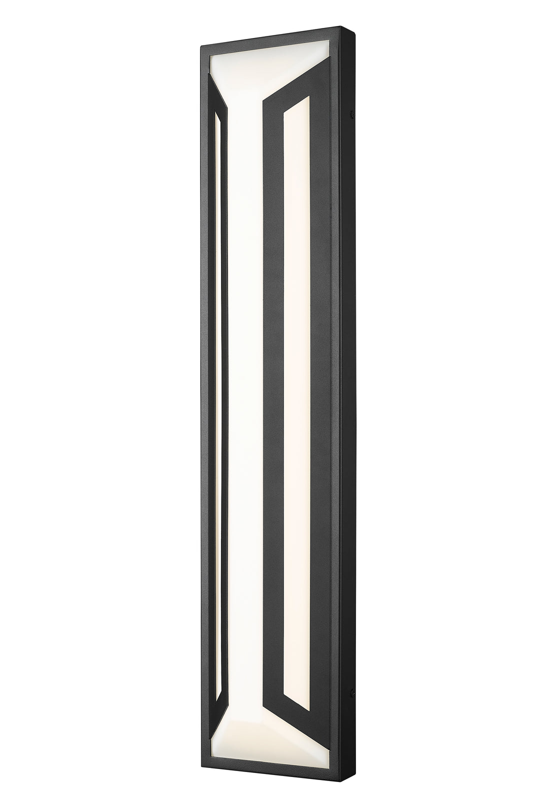 Z-Lite Banff 5028XL-BK-LED 2 Light Outdoor Wall Light