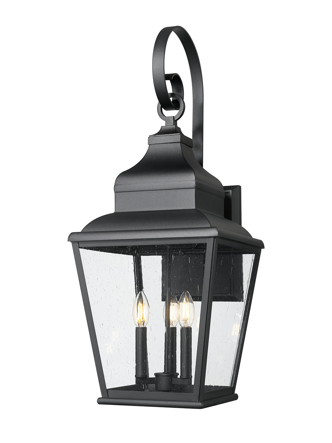 Z-Lite Raphael 5029B-BK 3 Light Outdoor Wall Light