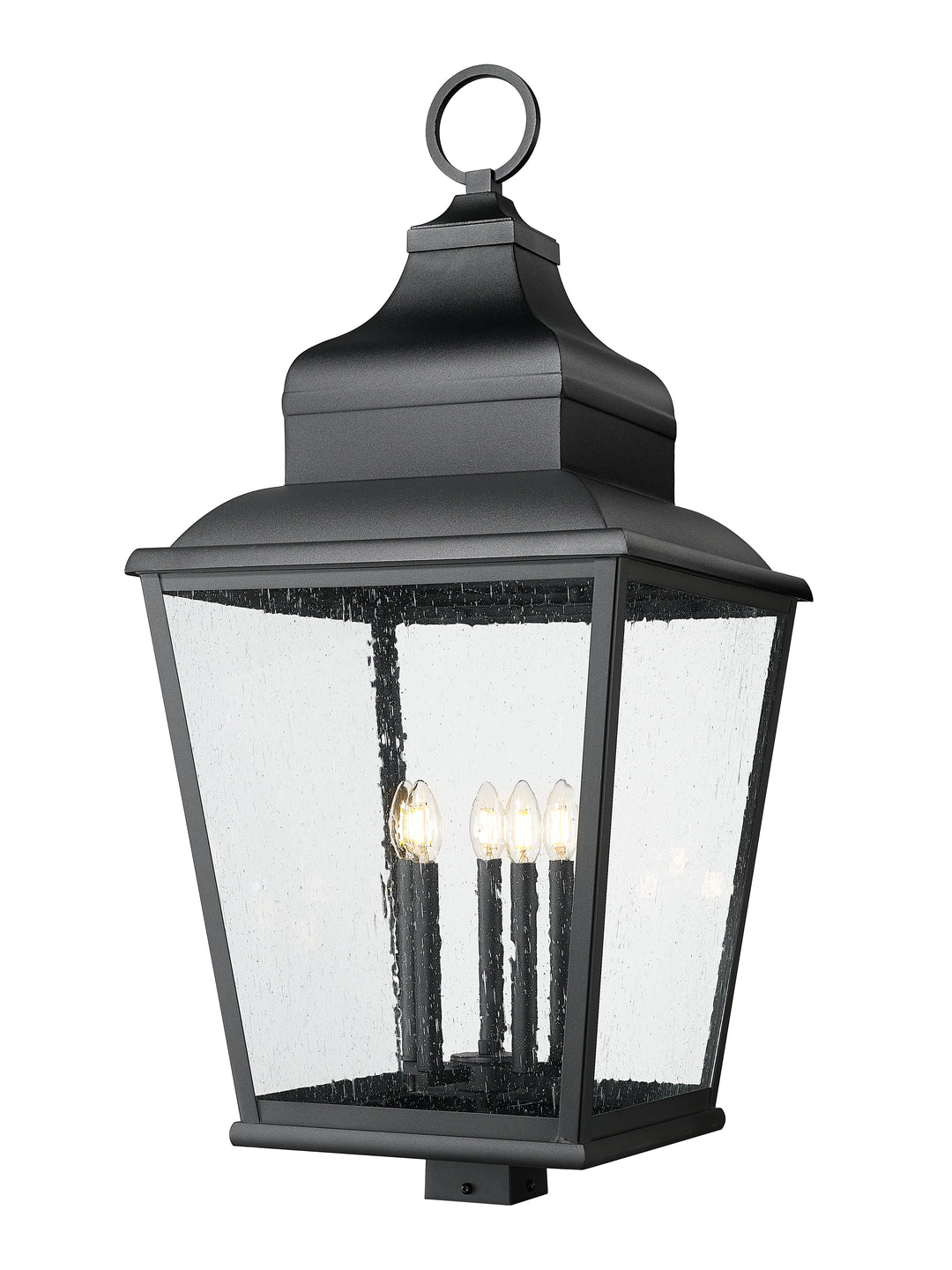 Z-Lite Raphael 5029PHXXLS-BK 5 Light Outdoor Post Mount Fixture