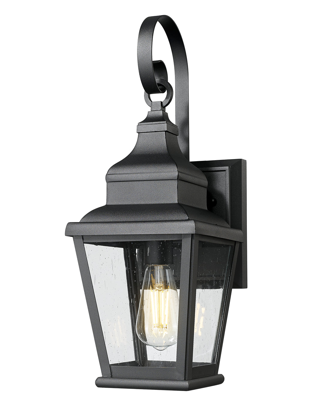 Z-Lite Raphael 5029S-BK 1 Light Outdoor Wall Light
