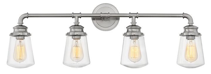 Hinkley Fritz Bath Bar Vanity Lights Hinkley Brushed Nickel 6.5x33.75x11.75 