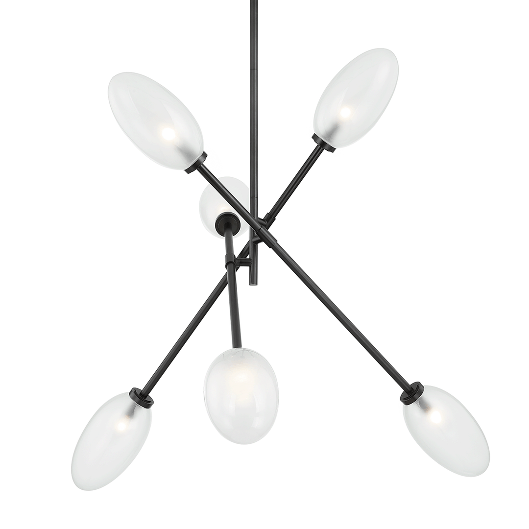 Hudson Valley Lighting Alberton Chandelier Chandeliers Hudson Valley Lighting Black Brass  