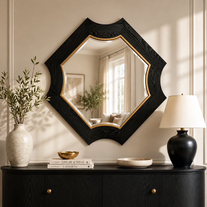 Howard Elliott Licorice Mirror