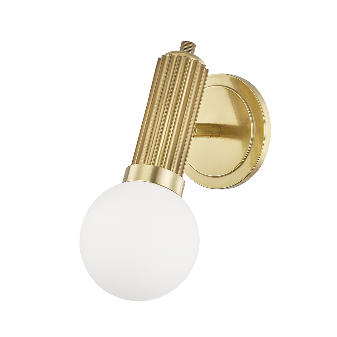 Hudson Valley Lighting Reade Wall Sconce Wall Sconces Hudson Valley Lighting Aged Brass  