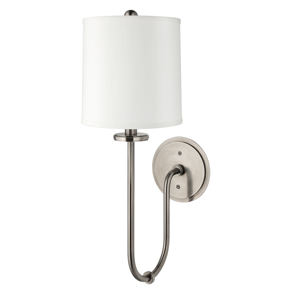 Hudson Valley Lighting Jericho Wall Sconce Wall Sconces Hudson Valley Lighting Historic Nickel  