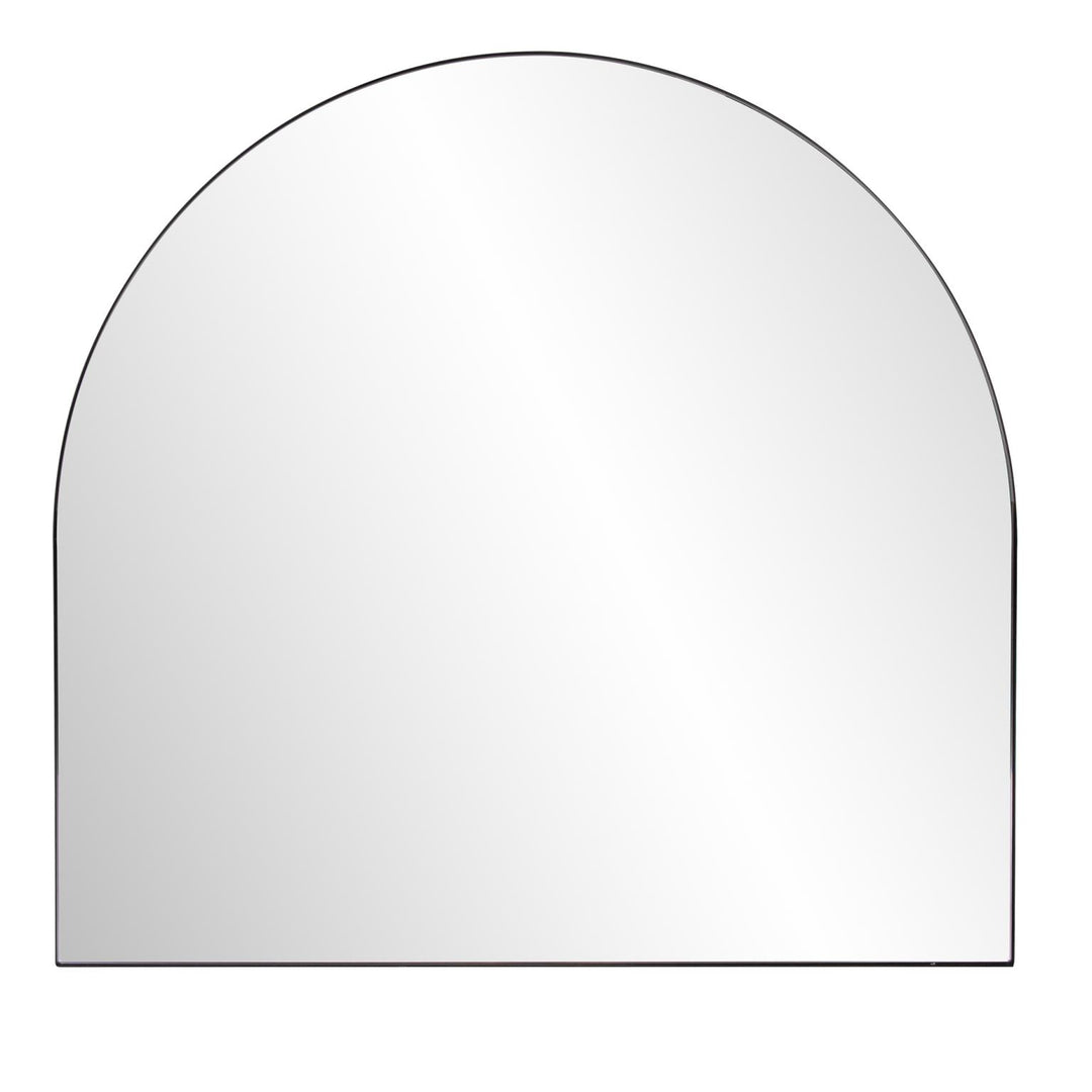 Howard Elliott Van Buren Brushed Black Arched Mirror