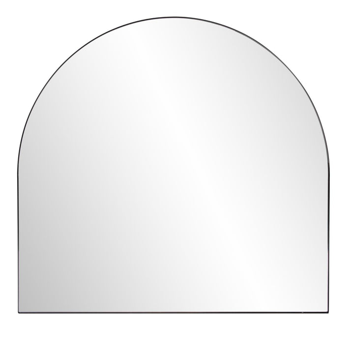 Howard Elliott Van Buren Brushed Black Arched Mirror