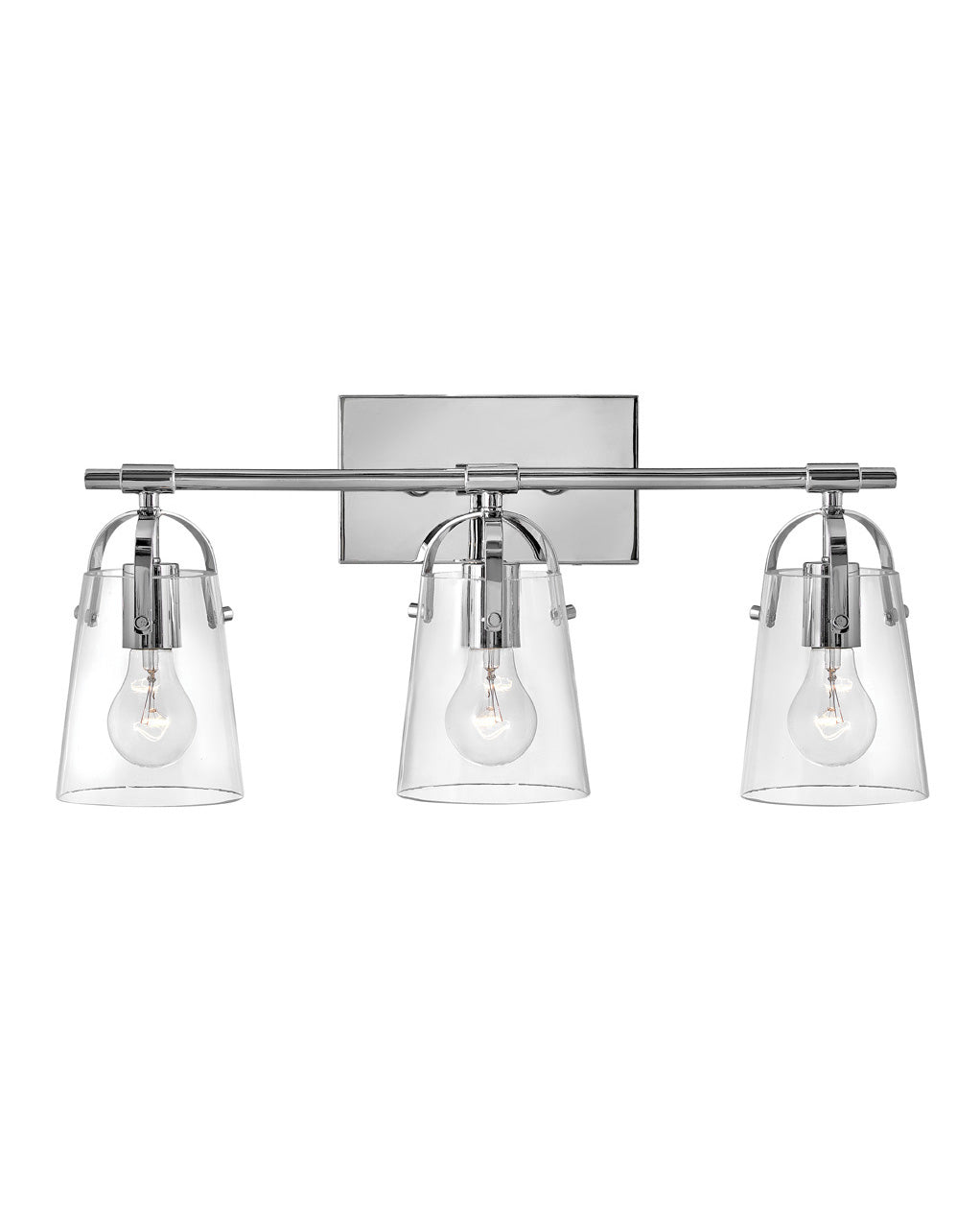 Hinkley Foster Bath Bar | OS Vanity Lights Lighting Gallery Chrome 6.5x22.75x10.75 