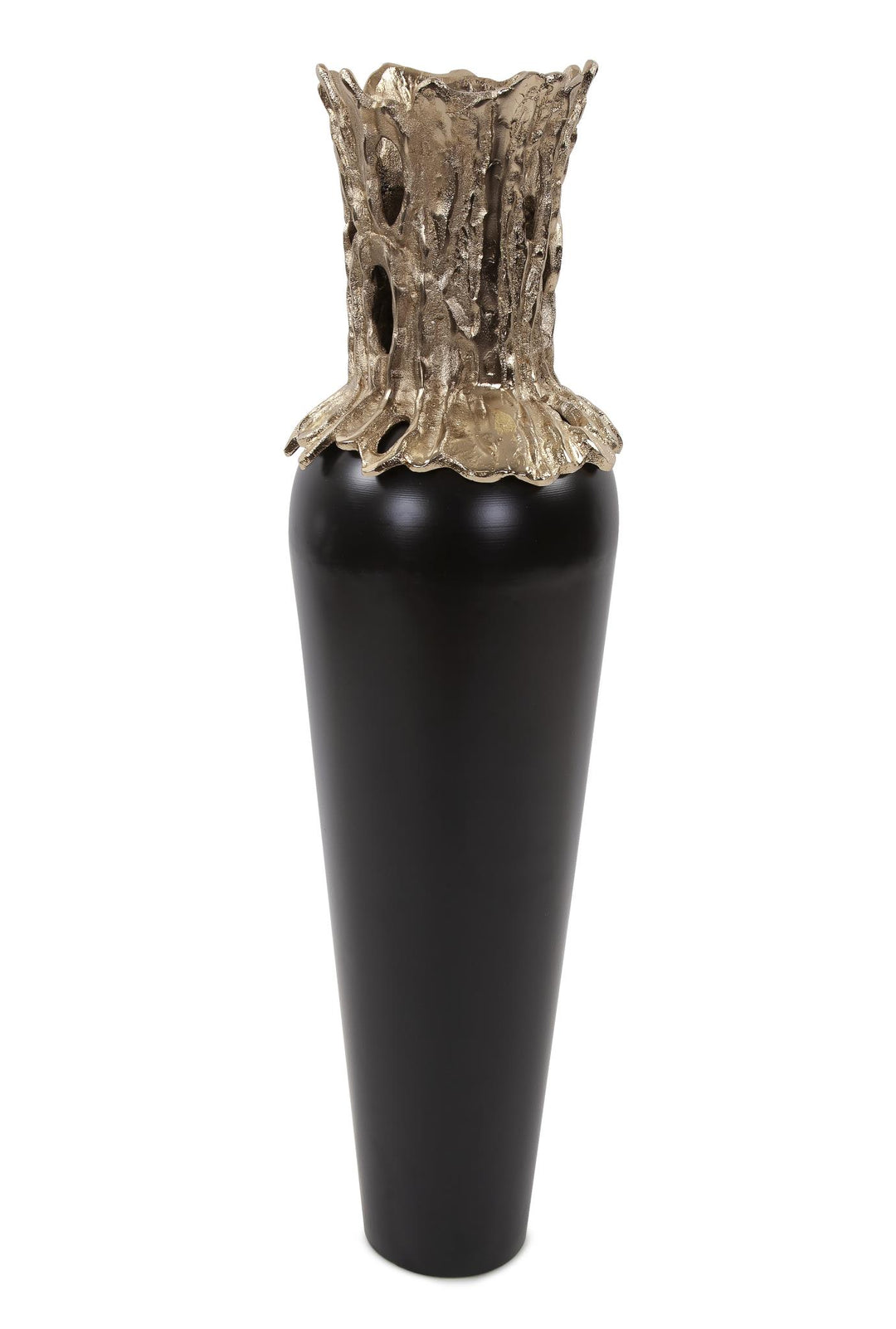 Howard Elliott Collection Black Zetian Vase, Short