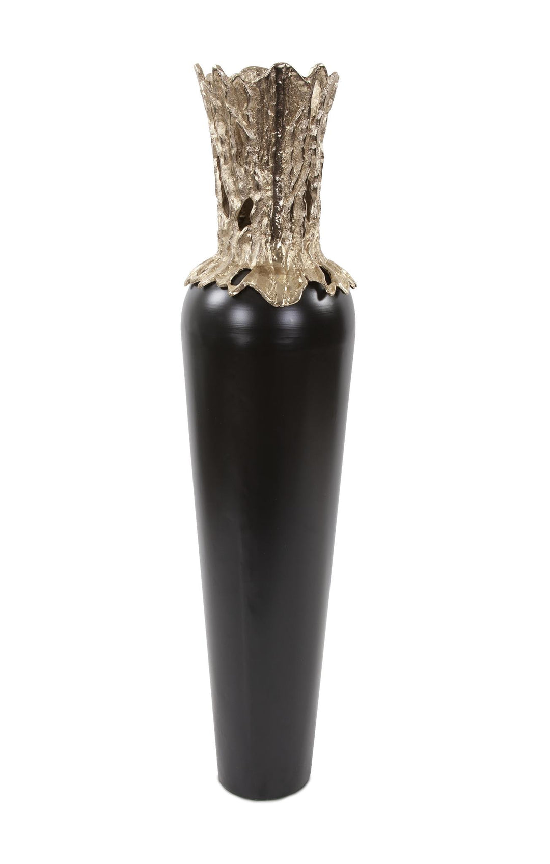 Howard Elliott Collection Black Zetian Vase, Tall