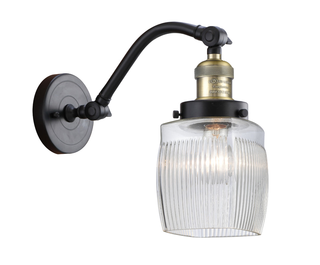Innovations Lighting Colton Sconce - Black Antique Brass