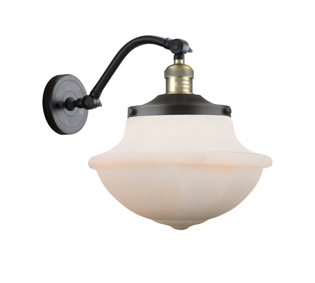 Innovations Lighting Oxford 8" Sconce - Black Antique Brass