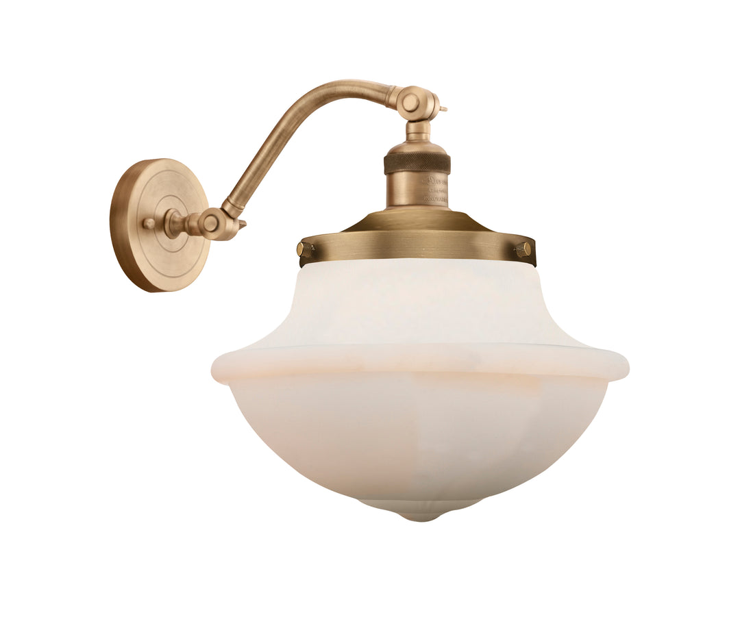 Innovations Lighting Oxford 8" Sconce - Brushed Brass