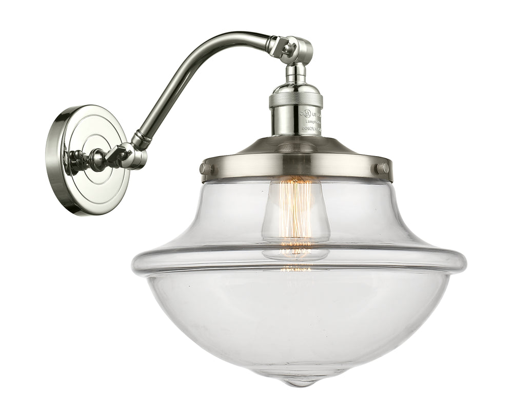 Innovations Lighting Oxford 8" Sconce - Polished Nickel