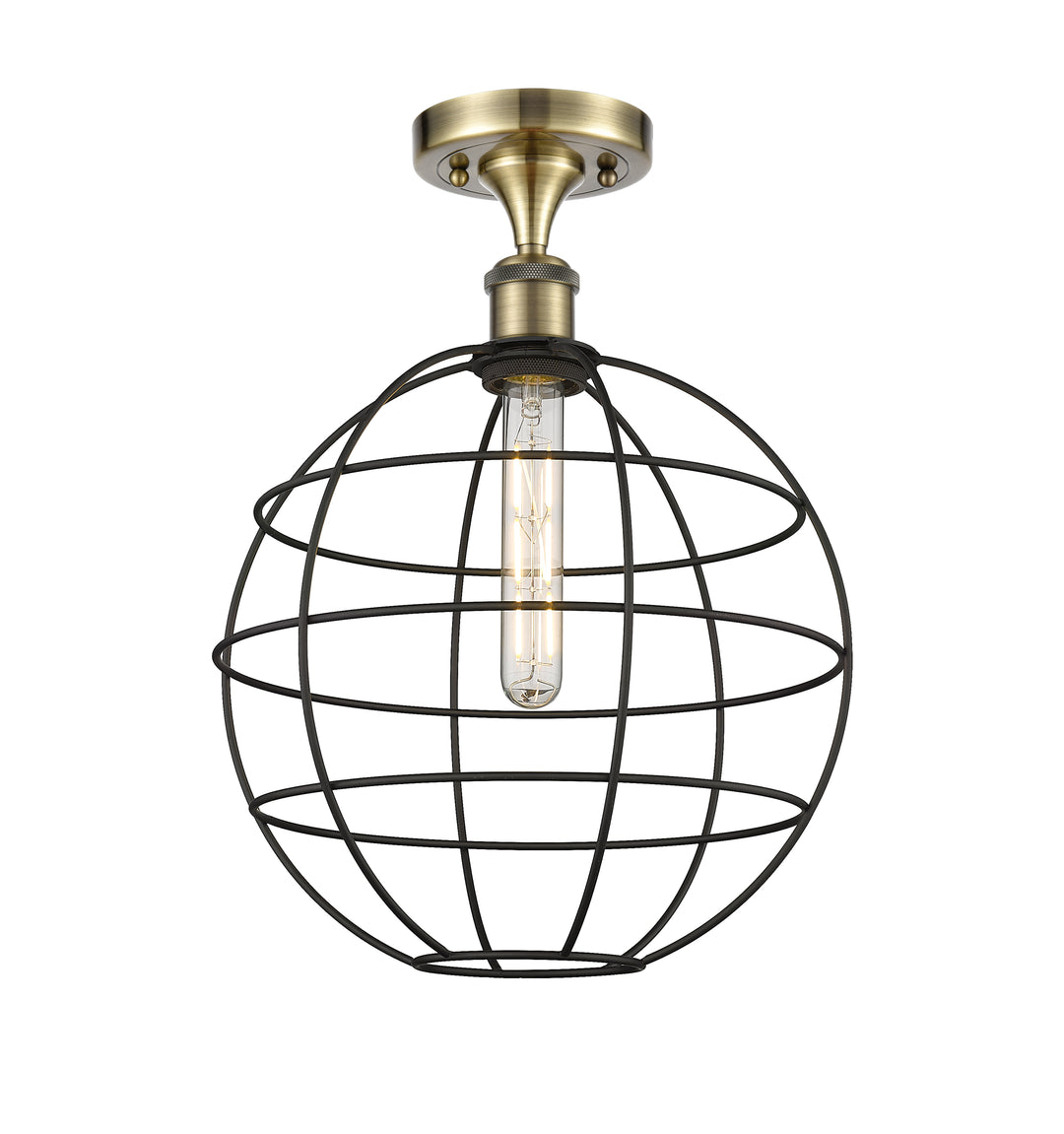 Innovations Lighting Lake Placid 12" Semi-Flush Mount