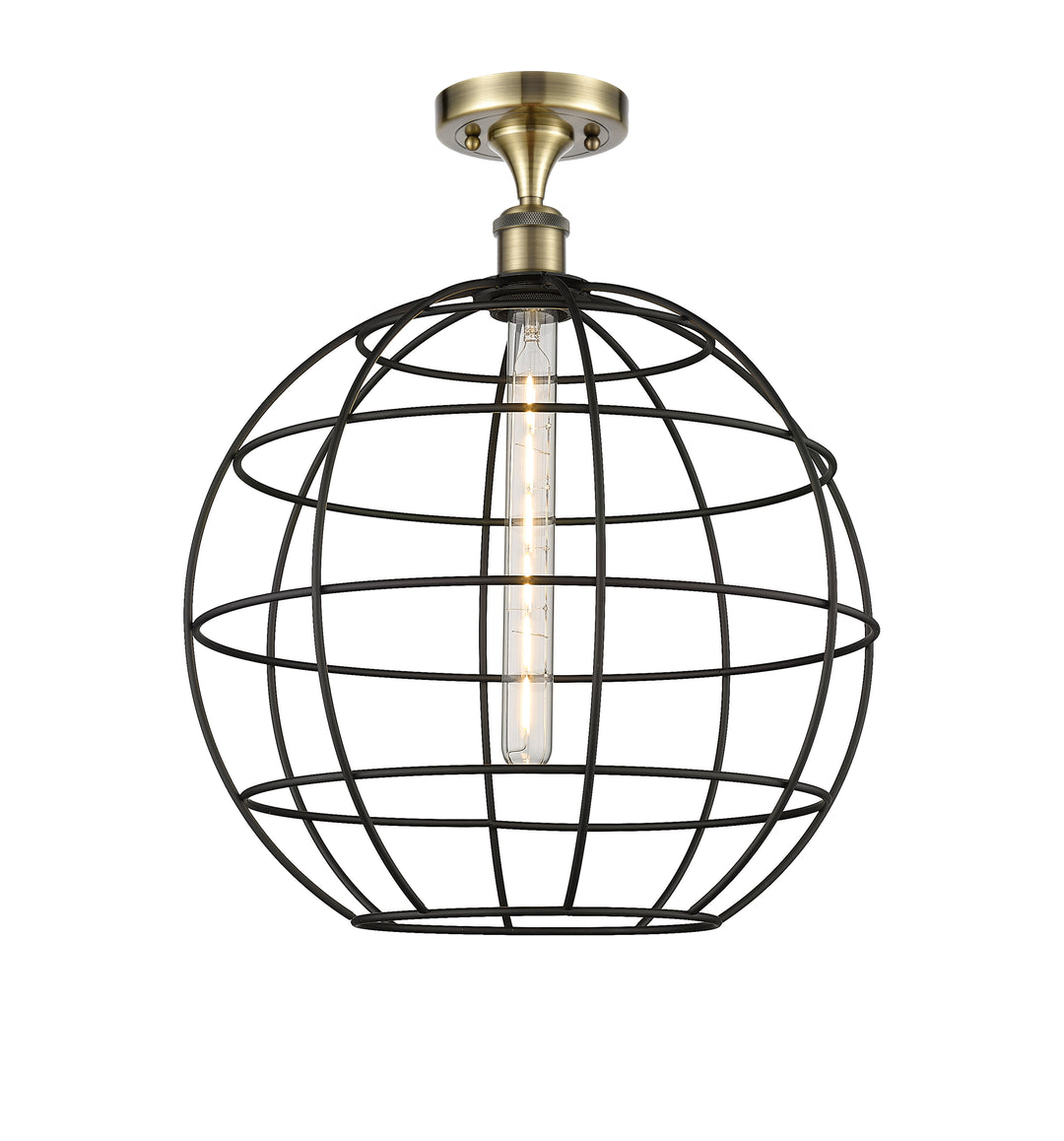 Innovations Lighting Lake Placid 16" Semi-Flush Mount