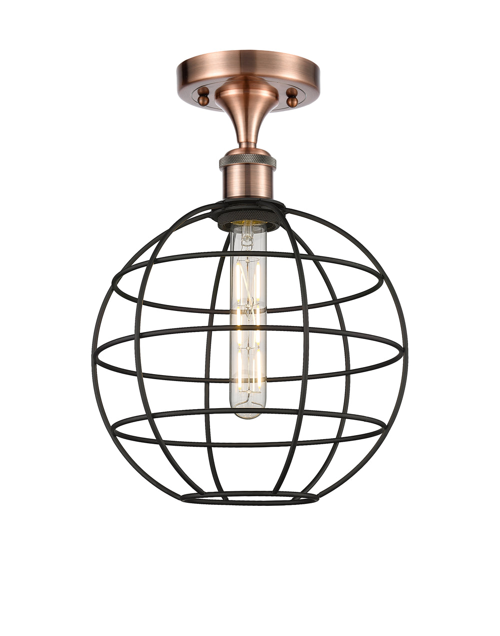 Innovations Lighting Lake Placid 10" Semi-Flush Mount
