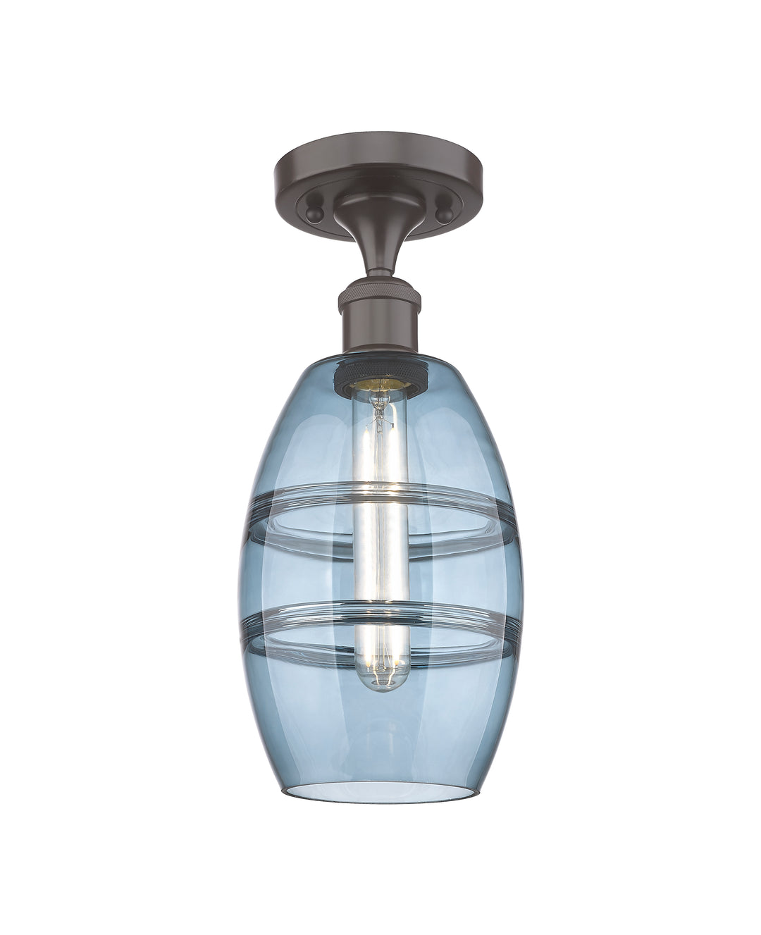 Innovations Lighting Vaz 6" Semi-Flush Mount - Oil Rubbed Bronze