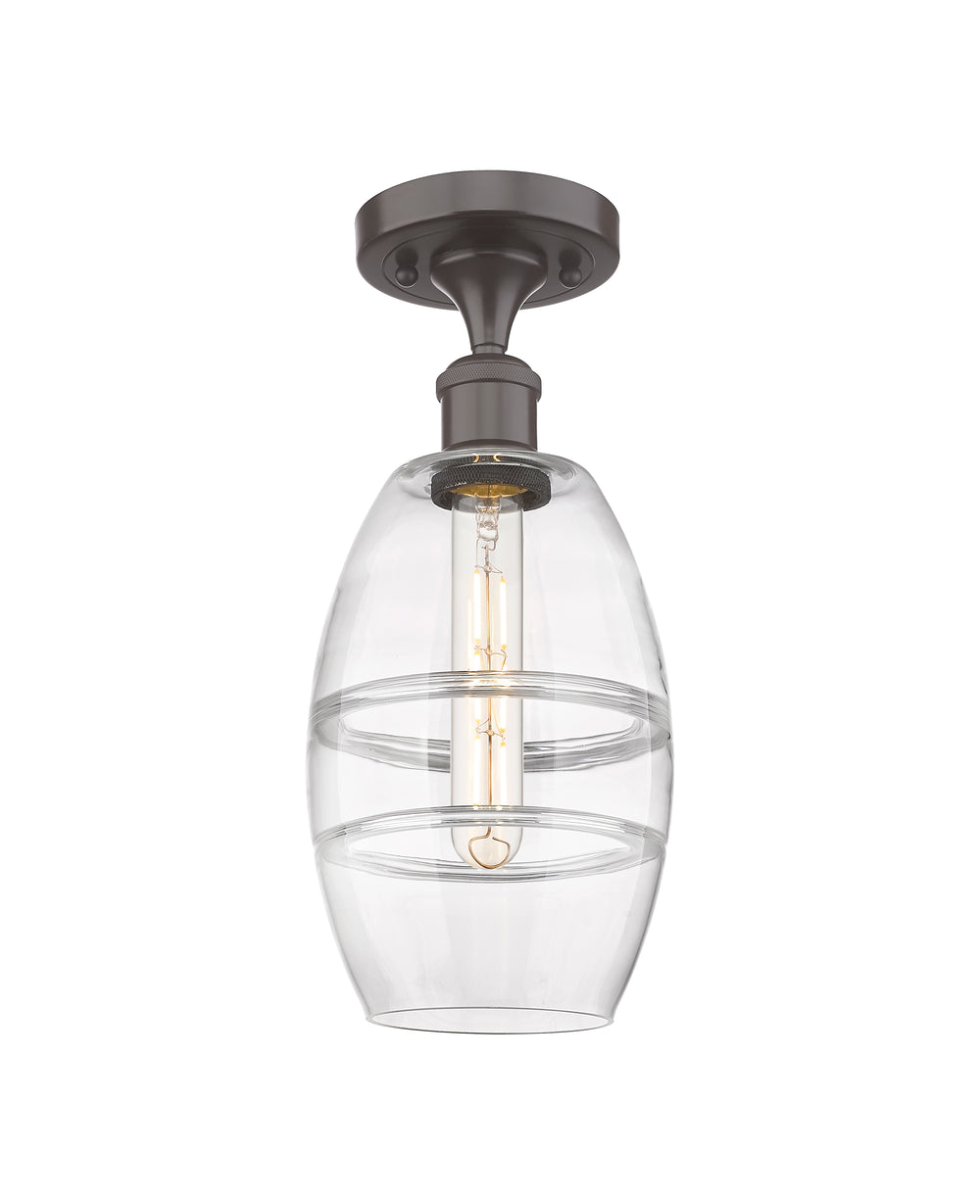 Innovations Lighting Vaz 6" Semi-Flush Mount - Oil Rubbed Bronze
