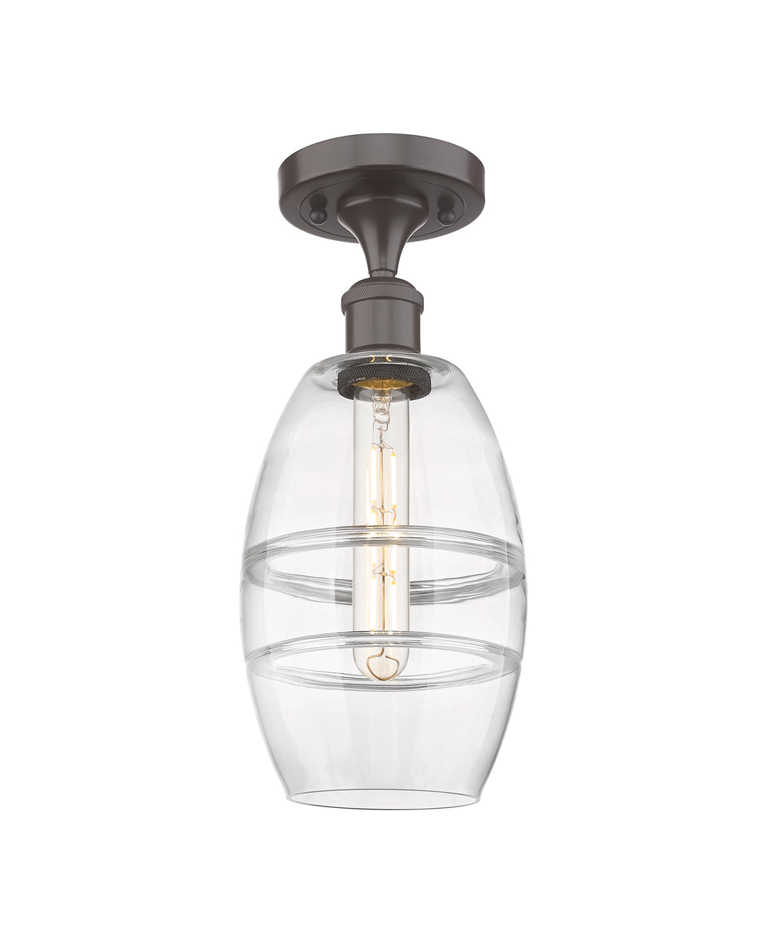 Innovations Lighting Vaz 6" Semi-Flush Mount - Oil Rubbed Bronze
