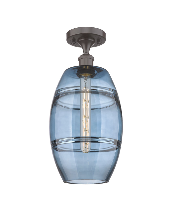 Innovations Lighting Vaz 8" Semi-Flush Mount - Oil Rubbed Bronze