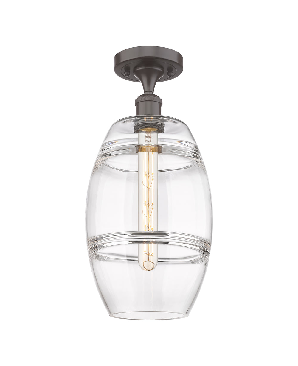 Innovations Lighting Vaz 8" Semi-Flush Mount - Oil Rubbed Bronze