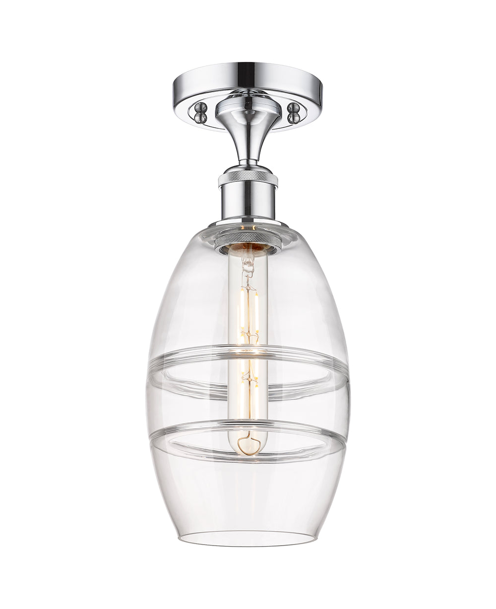 Innovations Lighting Vaz 6" Semi-Flush Mount - Polished Chrome