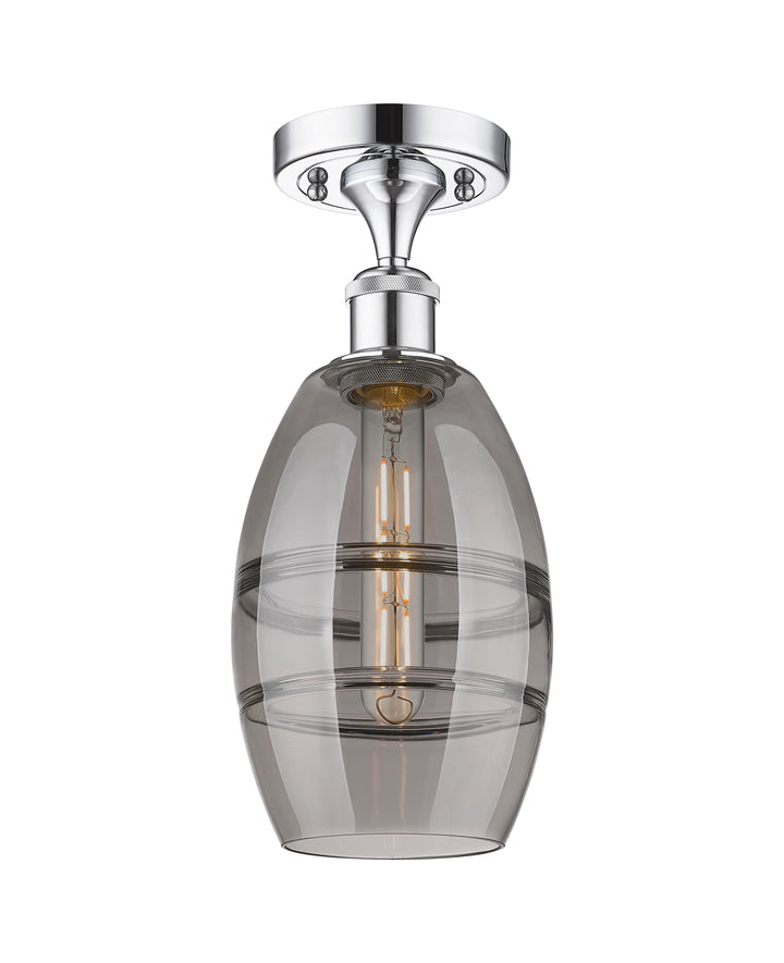Innovations Lighting Vaz 6" Semi-Flush Mount - Polished Chrome