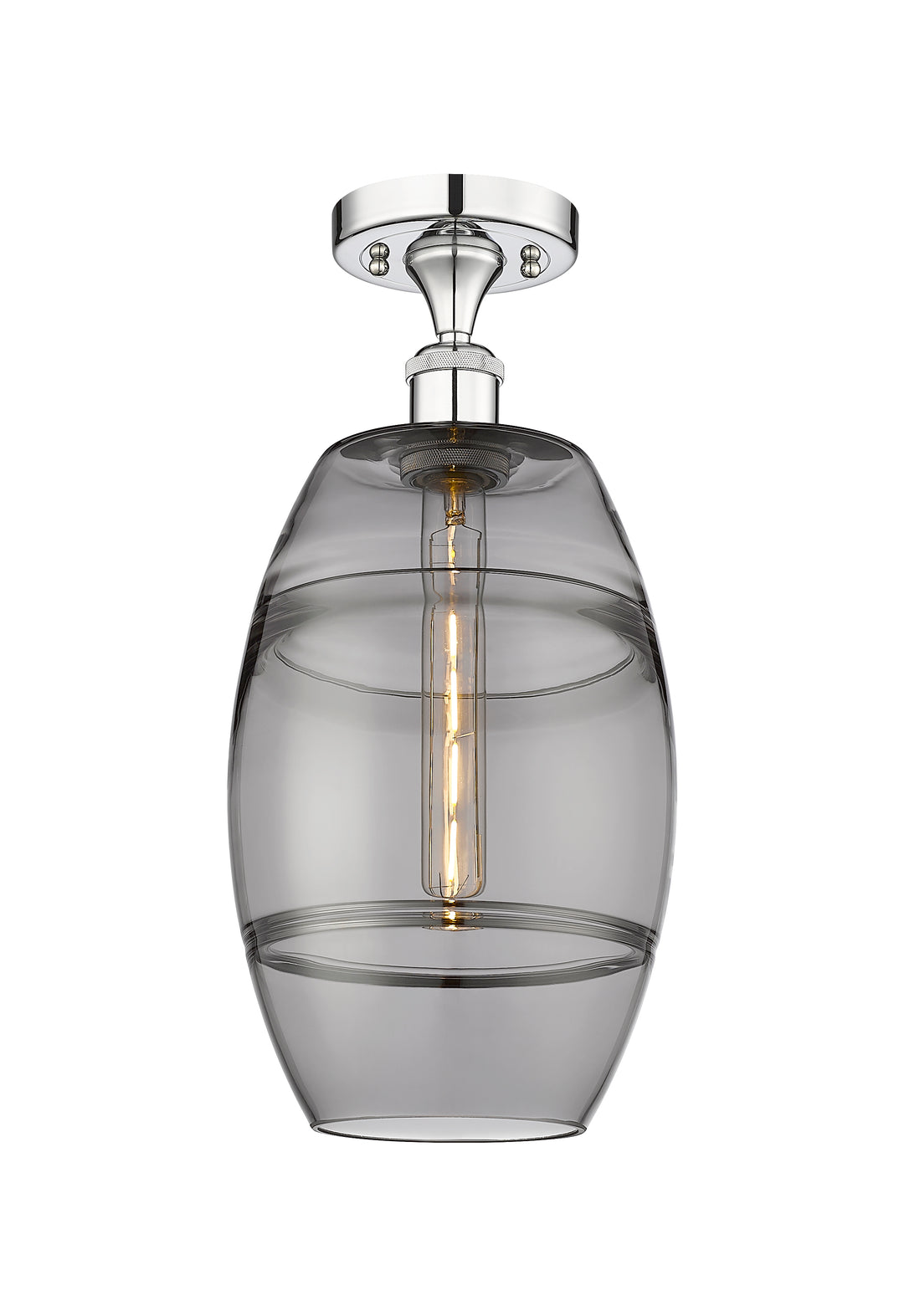 Innovations Lighting Vaz 8" Semi-Flush Mount - Polished Chrome