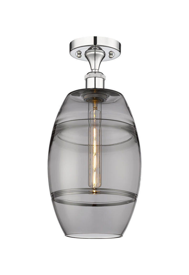 Innovations Lighting Vaz 8" Semi-Flush Mount - Polished Chrome